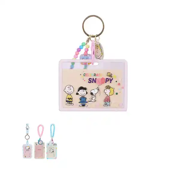 Portadocumentos Serie Snoppy Multicolor Miniso