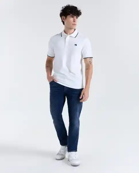 Polo Hombre Crudo Talla L 809G083_CRU110606 Americanino