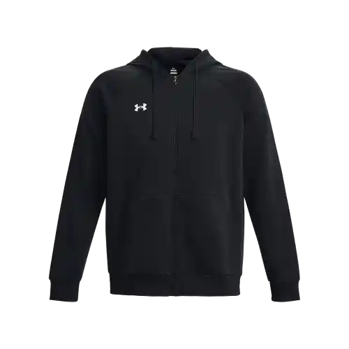 Under Armour Chaqueta Rival Fleece de Hombre Negro Talla LG