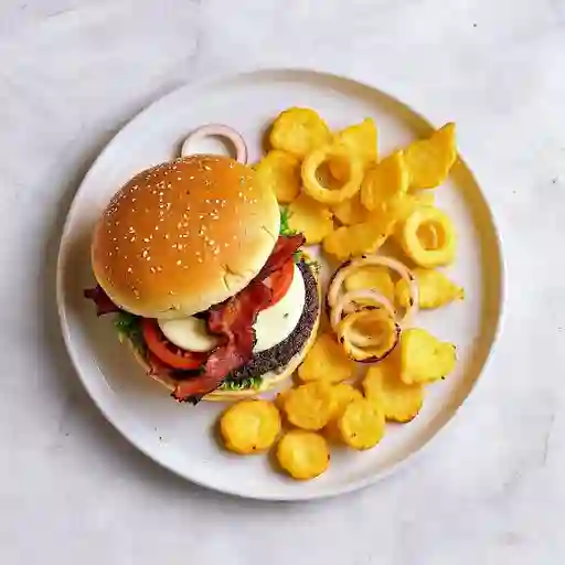 Hamburguesa Sencilla