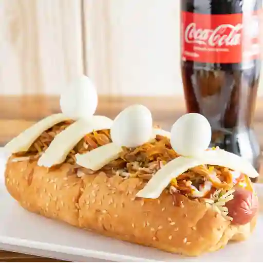 Combo hot dog super
