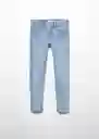 Jean Skinny Tejano Claro Talla 13 Niños Mango