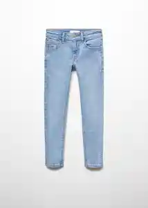 Jean Skinny Tejano Claro Talla 13 Niños Mango