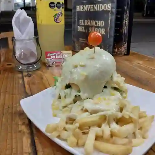 Hamburguesa de la casa