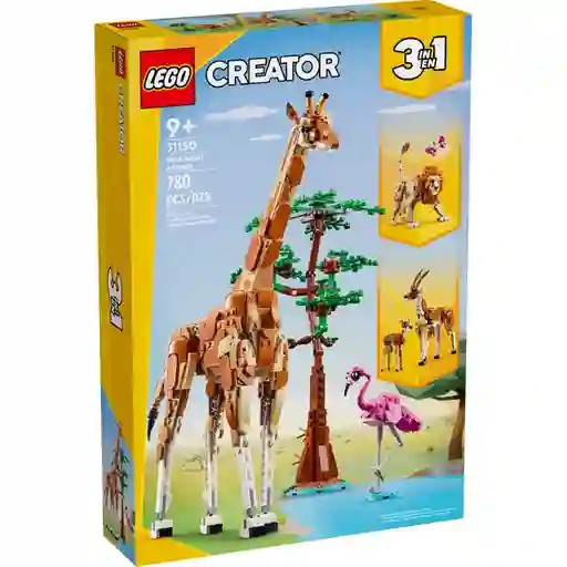 Set de Construcción Safari de Animales Salvajes Lego