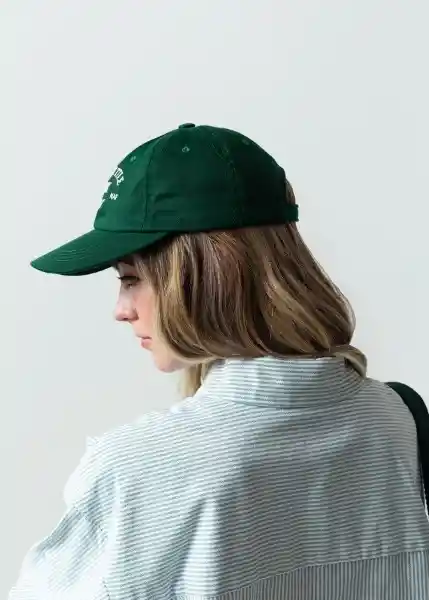 Gorra Mujer Verde Perenne Ultraoscuro 351G045 Naf Naf