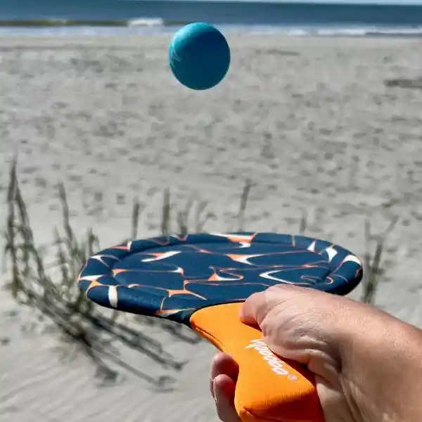 Waboba Set Paddle Playa Naranja