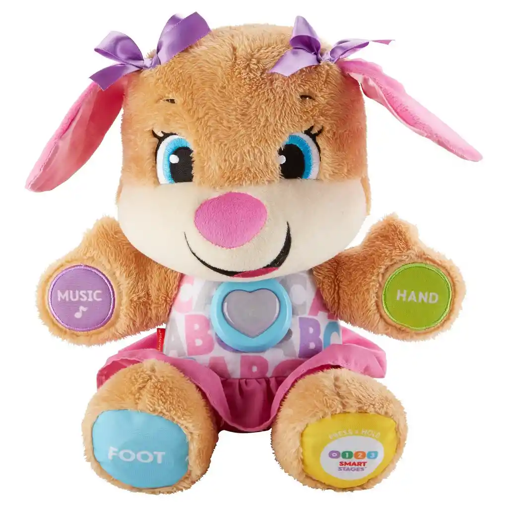 Fisher Price Perrita Aprende Conmigo Hermanita Sis