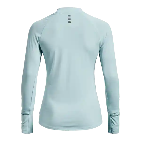 Under Armour Camiseta Outrun The Cold ls Azul Mujer Talla LG