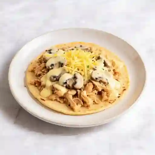 Arepa Pollo Con Champinones