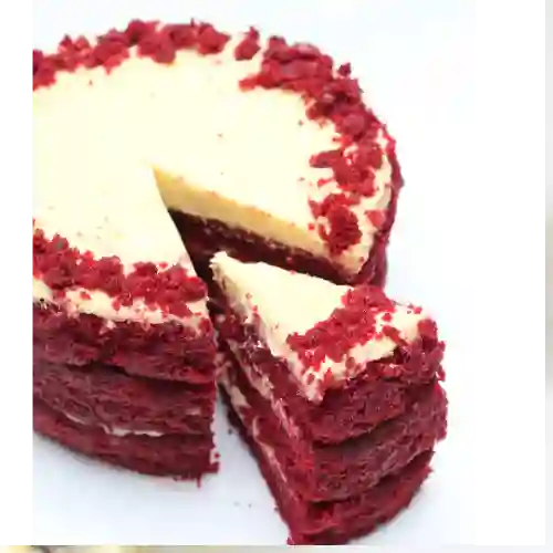 Torta de red velvet sin azúcar
