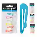 Eleganza Pinza Para el Cabello en Metal Colores y Tamaños