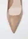 Zapato Lora Nude Talla 35 Mujer Mango