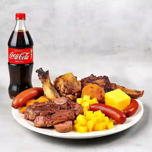 Combo Parrillada Santandereana +Cocacola Orig 1.5l
