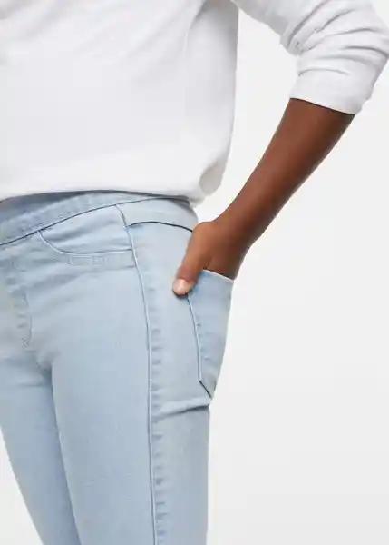 Jean Jegging Tejano Claro Talla 10 Niñas Mango