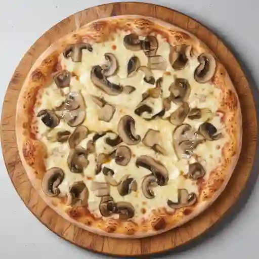 Pizza Pollo Champiniones Mediana