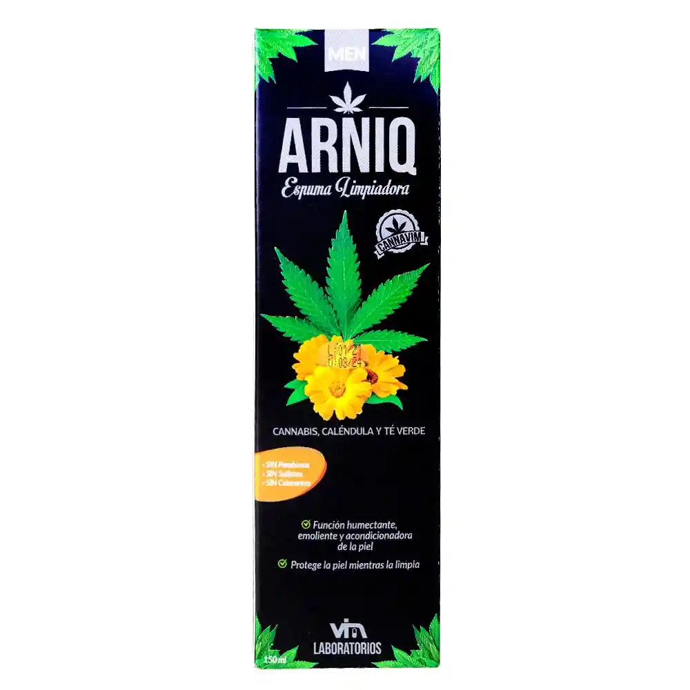 Arniq Espuma Limpiadora Men 150 mL