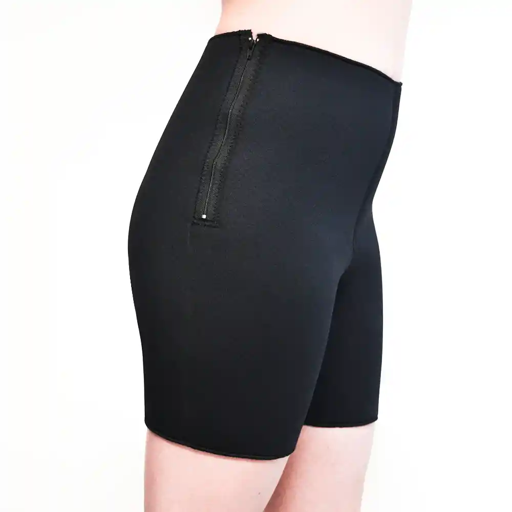 Vivo+ Pantalón Bermuda de Control en Neopreno Negro Talla M