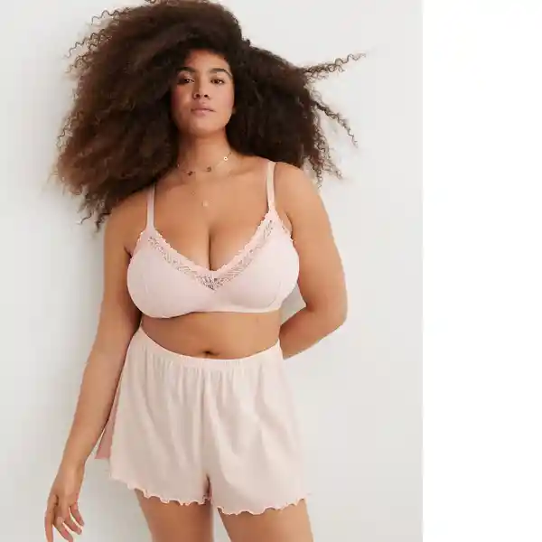 Bralette Rosado Talla: Medium American Eagle