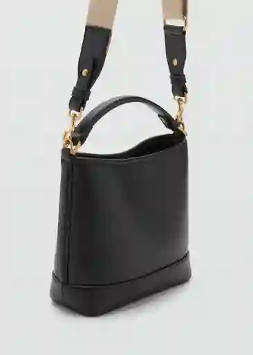 Bolso P Isolda Negro Talla 99 Mujer Mango