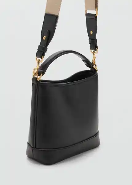 Bolso P Isolda Negro Talla 99 Mujer Mango
