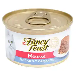 Fancy Feast Alimento para Gatos Mousse de Pescado y Camarón