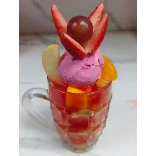 Salpicón con helado
