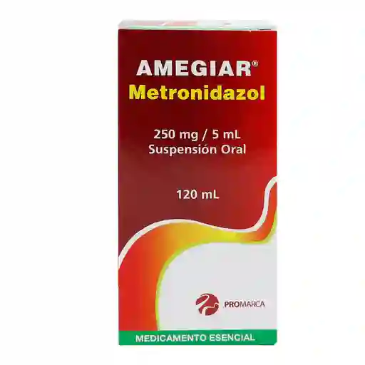 Amegiar Suspensión Oral Frasco 120 mL 250 mg