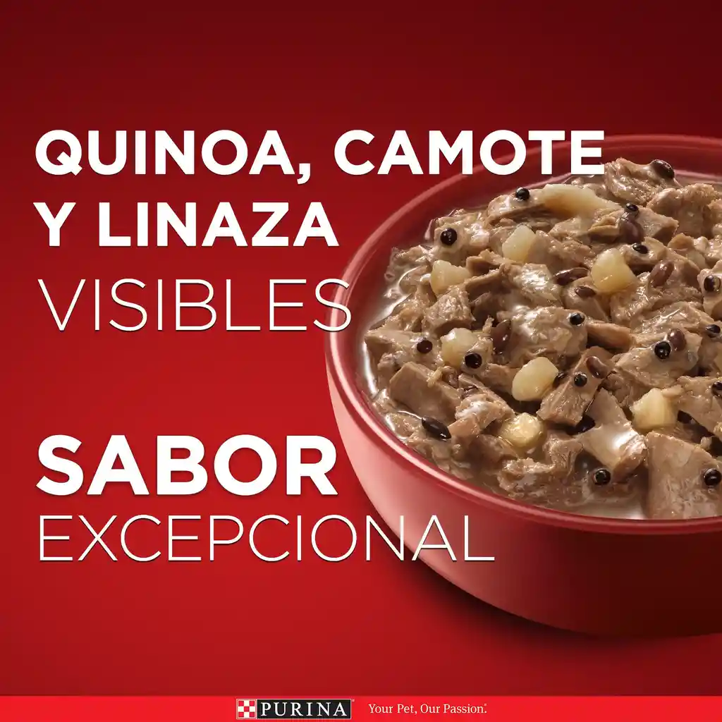 Comida húmeda para perros cachorros y adultos sabor a salmón Purina One x 85gr