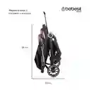 Coche Compacto Micro Rosado Bebesit Jcx5p