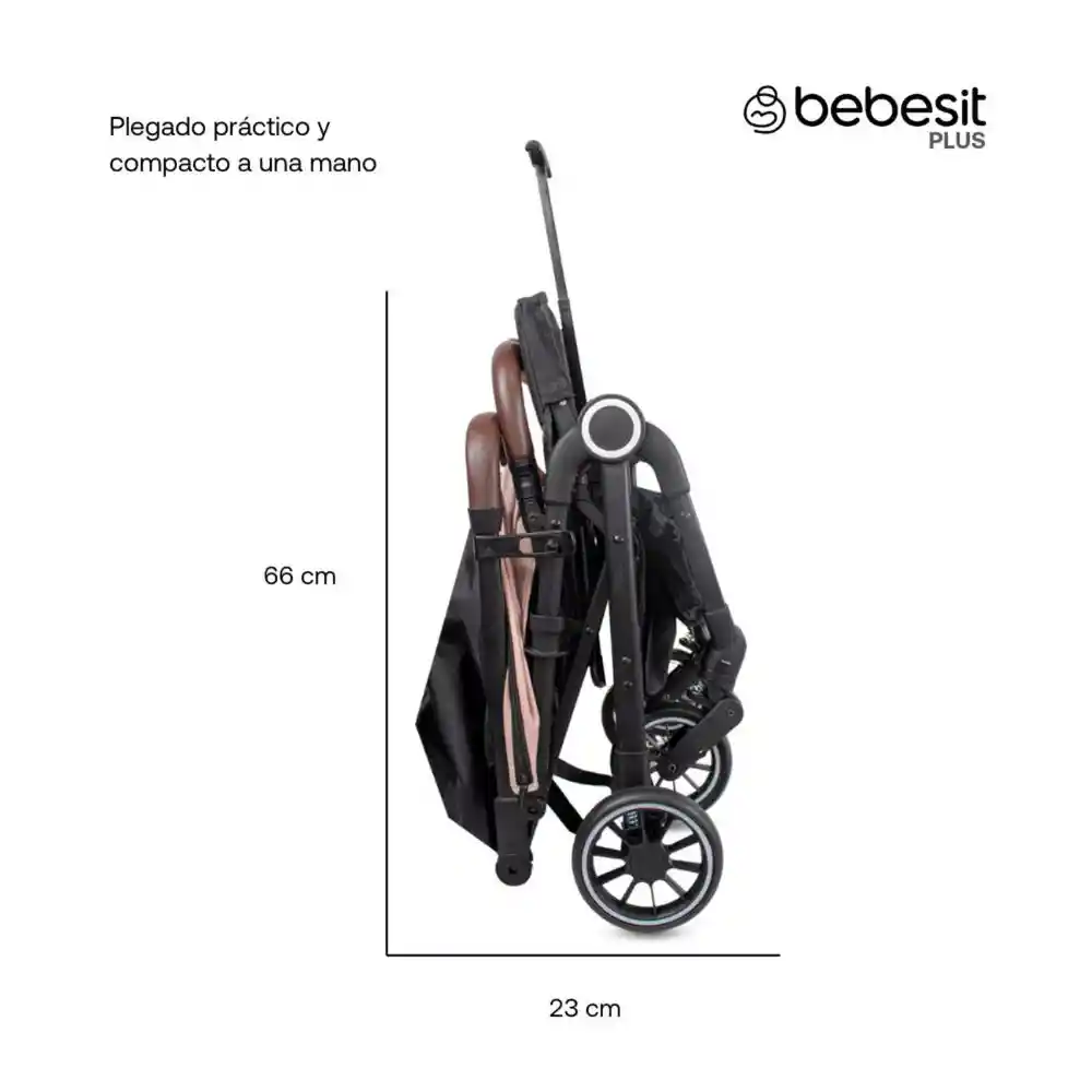 Coche Compacto Micro Rosado Bebesit Jcx5p