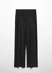 Pantalón Pili Negro Talla S Mujer Mango