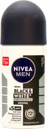 Nivea Men Antitranspirante Black & White Invisible Roll-On