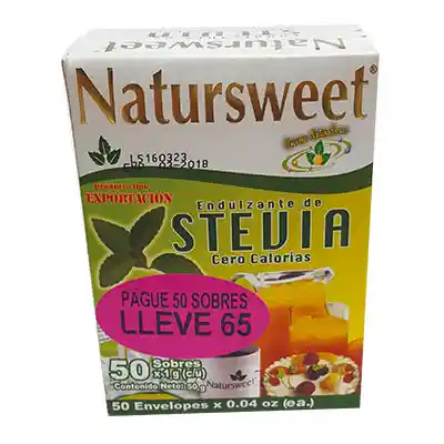 Natursweet Endulzante de Stevia con Cero Calorías