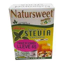 Natursweet Endulzante de Stevia con Cero Calorías