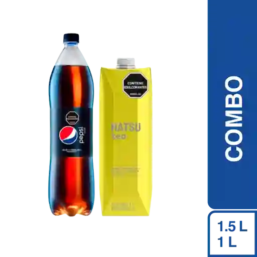 Combo Pepsi Sin Azúcar + Hatsu té Amarillo