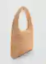 Bolso M Brek Beige Talla 99 Mujer Mango