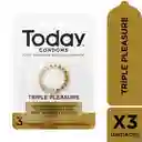 Today Condoms Triple Pleasure