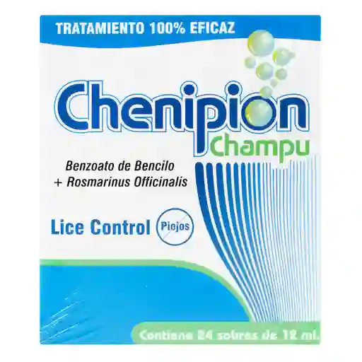 CHAMPU PIOJOS SACHET 12 ML