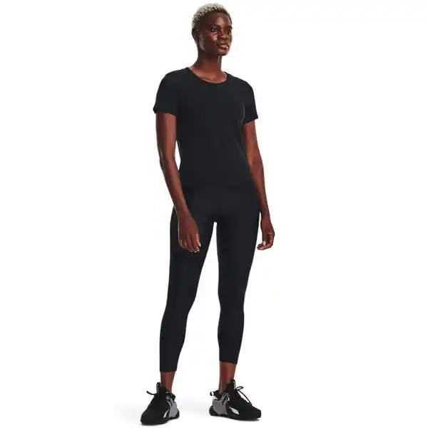 Under Armour Camiseta Engineered Mujer Negro T LG 1375651-001