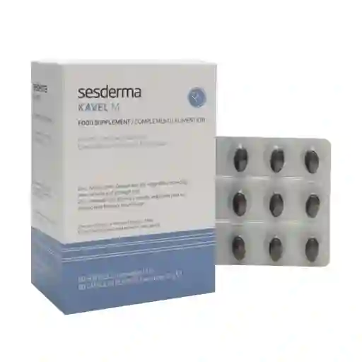 Sesderma Complemento Alimenticio Kavel M Cápsulas Blandas