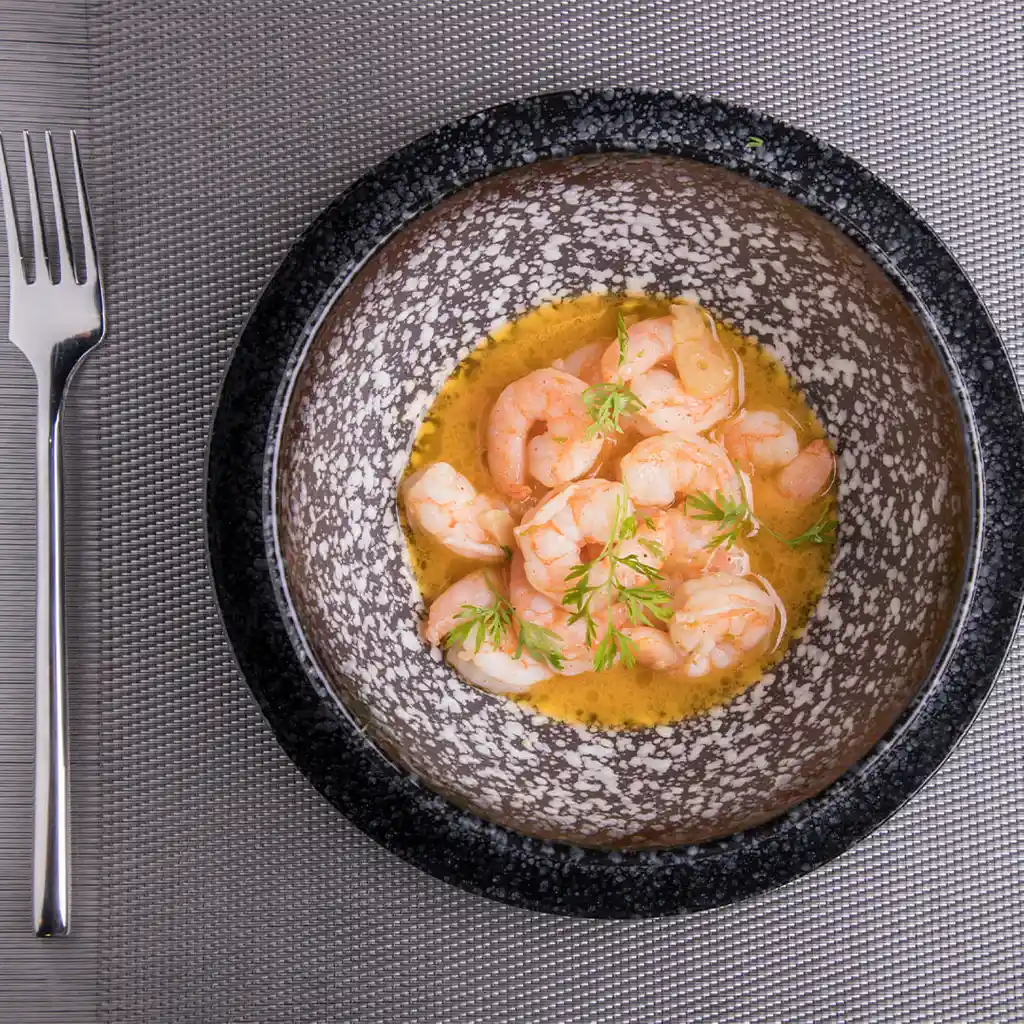 Ambiente Gourmet Plato Granito Gris 20 cm