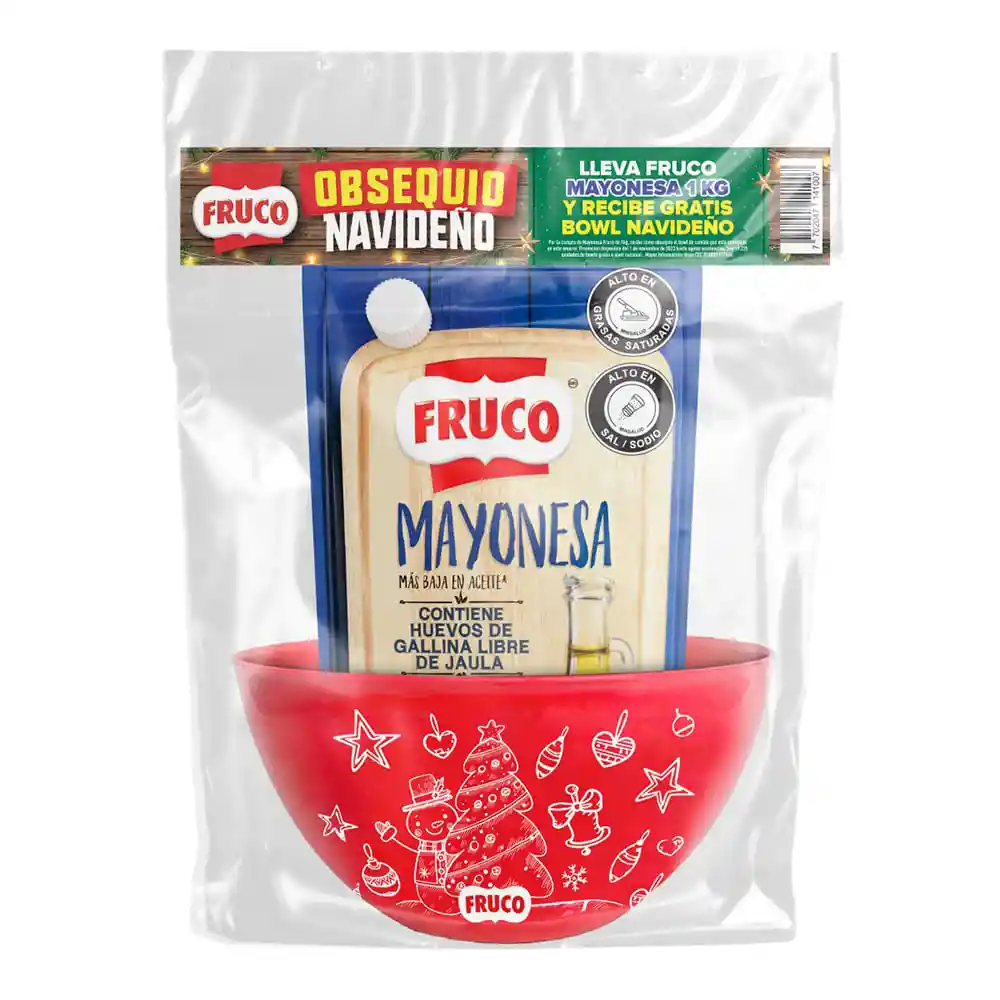 Mayonesa Fruco Gratis Bowl