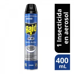 Raid insecticida aerosol mata insectos voladores, 400ml
