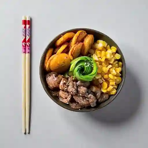 Poke Cerdo Salteado