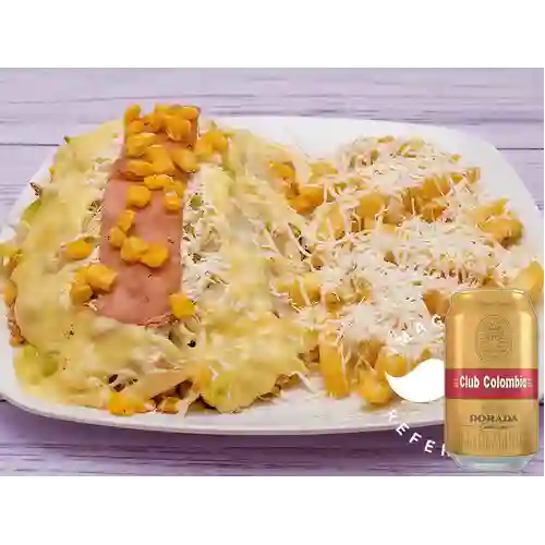 Combo Desgranados + Club col. Dorada Lta 330ml