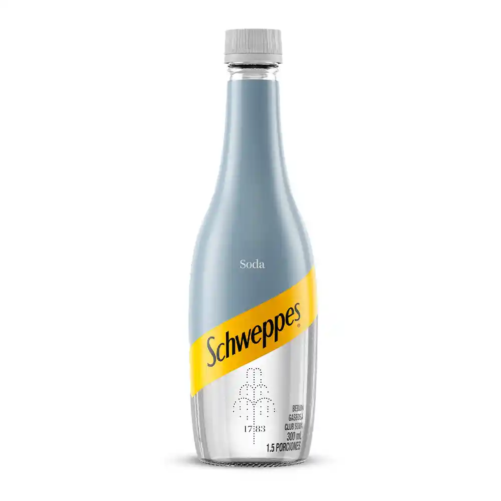 Gaseosa Schweppes Soda 300ML