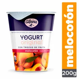 Yogurt Alpina Yogurt Original Sabor a Melocotón
