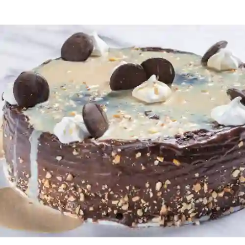 Bizcocho chocolate, baileys, caramelo