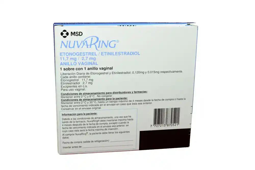 Nuvaring (11.7 mg / 2.7 mg)